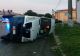 Accident grav, în Turnu Măgurele: un microbuz cu pasageri s-a răsturnat