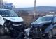 FOTO Accident rutier grav la Feldioara, jud. Brașov: Trei persoane rănite după ciocnirea frontală a două mașini