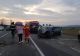FOTO Accident grav - Un microbuz care transporta muncitori s-a ciocnit violent cu un alt autoturism - 11 victime