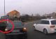 VIDEO Un șofer nesimțit a tăiat calea altui autoturism - Surpriză mare - Cine se afla la volanul celeilalte mașini - A primit amendă pe loc