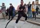 Protest anti-restricții inedit la Oradea! Flashmob cu... genuflexiuni și fitness pentru deschiderea sălilor de sport