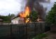 FOTO Incendiu de proporții la Giurgiu, au ars două case