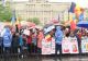 Protest în ploaie, în fața Parlamentului. Jandarmii intervin - Care sunt principalele REVENDICĂRI ale oamenilor