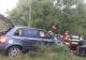 VIDEO - Accident mortal în Olt - Un bărbat a căzut cu mașina într-un canal de apă