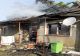 Explozie, urmată de incendiu, în Cluj: casă distrusă de flăcări. Un bătrân a suferit arsuri