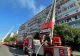 Incendiu violent într-un bloc din București. Pompierii intervin cu 5 autospeciale
