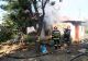 Incendiu de amploare, în Galați: casă mistuită de flăcările puternice - VIDEO