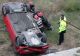 TRAGEDIE în Caraș-Severin: Un copil de 4 ani A MURIT, alți 3 afectați după ce mașina condusă de mama lor s-a răsturnat - ȘOCANT ce au găsit polițiștii