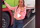 VIDEO – Unul dintre cele mai mari secrete ale șoferilor de TIR a fost dezvăluit de o tânăra. Ce ascund în interiorul ușii