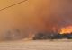 VIDEO Un nou incendiu devastator în Grecia, observat de pompierii români. Locuințe cuprinse de flăcări, în zona Vilia 
