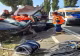 FOTO| Accident grav, în Tulcea. 2 victime, după ce mașina s-a izbit de un copac