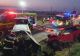 Accident grav, pe DN1, în județul Alba: 2 răniți grav, după un impact frontal violent. Un mort - victima, proiectată prin geam - FOTO