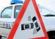 Accident ÎNGROZITOR în Sibiu! Un bărbat a fost rănit, după ce un microbuz plin cu pasageri a intrat într-un autoturism