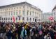 VIDEO Protest la Viena împotriva vaccinării obligatorii 