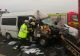 TRAGEDIE pe șosele! Un mort și 5 răniți după impactul dintre un microbuz de transport persoane și un TIR. Trafic BLOCAT
