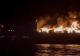 VIDEO Incendiu VIOLENT la bordul unui feribot cu aproximativ 300 de pasageri, în Grecia: cum se simt oamenii