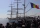 Momente emoționante în Portul Militar Constanța. Nava-școală „Mircea” a plecat în primul voiaj pe mare din 2022