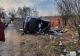 Accident teribil în Dâmboviţa: 1 mort și 2 răniți, dintre care un copil, după ce o mașină s-a izbit de un TIR