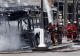 FOTO | Un autobuz a luat foc în centrul Parisului - Nor de fum negru deasupra orașului