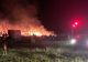 Incendiu violent la o fermă din Botoșani. Focul ar fi fost provocat intenționat - FOTO