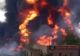 Incendiu VIOLENT la un depozit de petrol din apropiere de orașul industrial Makiivka, din regiunea Donețk. Imagini APOCALIPTICE