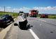 Accident CUMPLIT pe DN 1: două autoturisme s-au ciocnit frontal