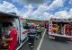 Carambol cu 3 mașini pe DN1F Cluj-Zalău! Două persoane au ajuns la spital: trafic COMPLET BLOCAT - FOTO