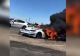 O mașină Tesla a luat foc după ce a stat în soare 