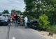 Accident cu 4 victime în județul Cluj! Una dintre maşini a ajuns în şanţ - FOTO