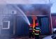 INCENDIU la o fabrică de lemne: Ard materiale lemnoase pe o suprafaţă de circa 300 metri pătraţi