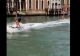 Schi nautic pe Canalul Grande din Veneția. Primarul orașului, reacție furibundă - VIDEO