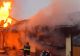 Incendiu puternic în Suceava. Un atelier de mobilă a ars ca o torță