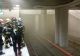INCENDIU la metrou: FOC la o stație din Capitală - Persoanele aflate în vagoane au fost EVACUATE