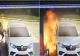 Incendiu într-o benzinărie, după ce un taximetrist și-a aprins o țigară în timp ce alimenta - VIDEO