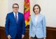 Șeful SRI Eduard Hellvig s-a întâlnit cu Maia Sandu, la Chișinău