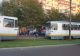 Două tramvaie s-au ciocnit în București, la stația Cimitirul Evreiesc. Trei persoane rănite, dintre care două transportate la spital - FOTO