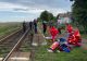 O femeie murit după ce a fost lovită de tren, în județul Satu Mare - FOTO&VIDEO