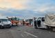 Accident cu 21 de persoane implicate pe A1. Trei victime, după impactul dintre o mașină și două microbuze