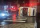 Accident grav - O ambulanță cu pacienți s-a răsturnat în trafic - VIDEO