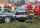 Accident grav între un TIR și un autoturism, în Brașov. Au intervenit echipa de descarcerare și un echipaj SMURD