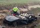 Trei tineri, găsiți morți la câteva ore după ce s-au răsturnat cu mașina într-un șanț! Accidentul, extrem de violent: doi dintre ei, identificați doar după acte