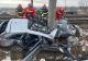 Autoturism LOVIT de tren, în județul Suceava: două persoane au decedat, doi copii, în stare gravă la spital - FOTO