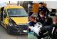 Două eleve rănite, după ce autobuzul școlar a intrat în coliziune cu o altă mașină