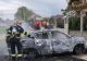 O mașină electrică a luat foc în Timiș: "Efectiv regret achiziția ei"