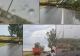 Furtună violentă cod roșu în județul Arad. IMAGINI DE COȘMAR la Ineu -  Acoperișuri smulse, copaci rupți- VIDEO