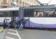 Tramvai împins de călători după ce s-a oprit în mijlocul unei intersecții din Timișoara - VIDEO