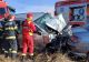 Accident înfiorător, în jud. Argeș: impact devastator între un camion și două mașini - două victime, trafic blocat. FOTO