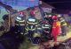 Doi tineri au murit, iar o față de 14 ani a ajuns la spital, după ce au intrat cu mașina într-un stâlp. Tragedie la Vâlcea - FOTO/VIDEO