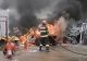 Maşină mistuită de flăcări în curtea unei societăţi comerciale din Arad. De la ce a pornit incendiul