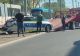 BMW de poliție din Galați făcut praf de tramvai. Vatmanul s-a ales cu amendă | FOTO